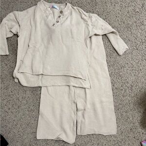 FP Hailee Sweater Set Au Lait